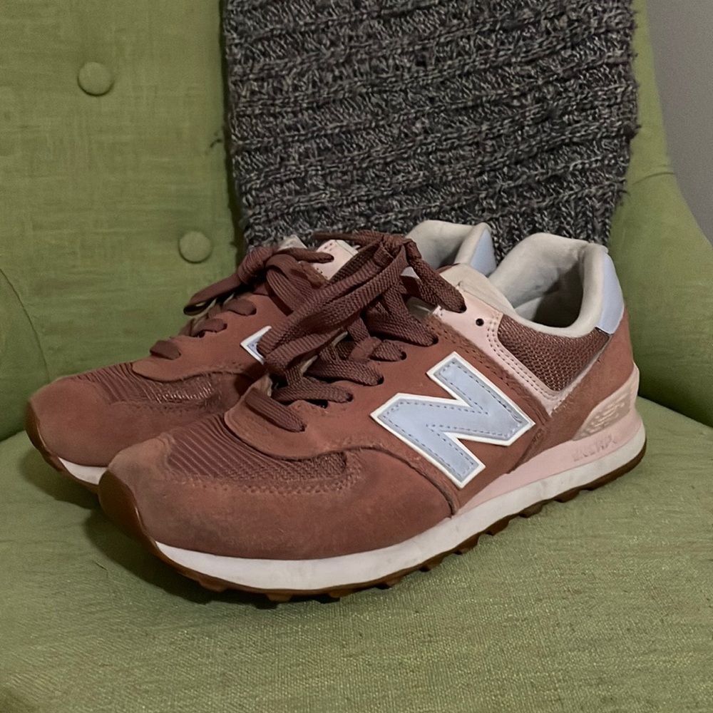 New Balance Classic 574 - Rose and Blue